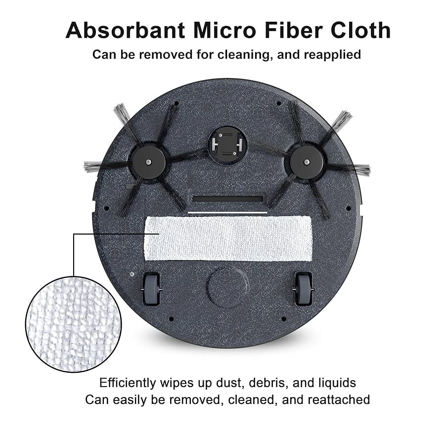 Jallen Gabor ロボット掃除機　簡単操作　超スリム、軽量、充電式 Jallen Gabor ロボット掃除機 簡単操作 超スリム、軽量、充電式